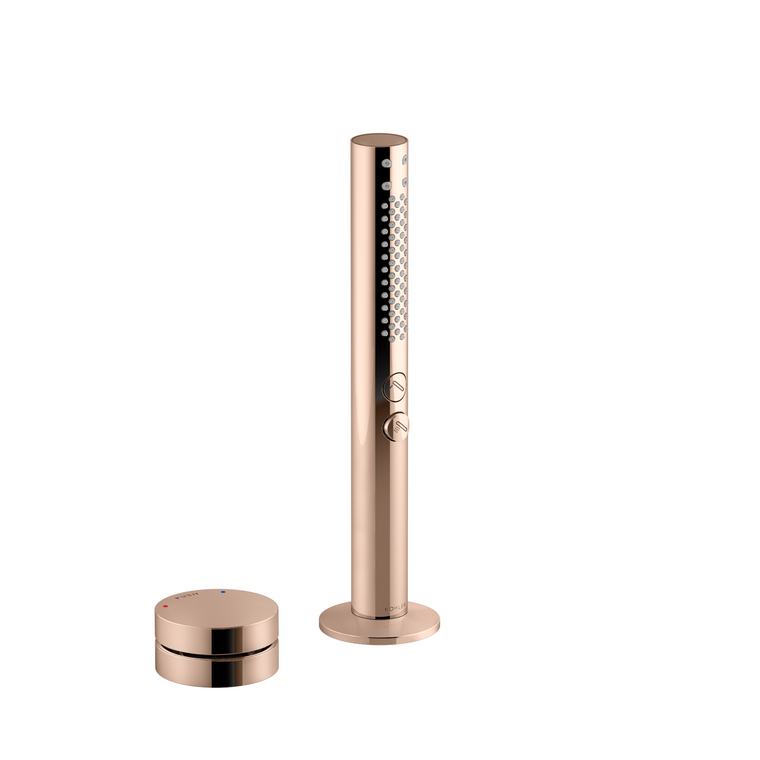 KOHLER COMPONENTS HANDSHOWER WITH CONTROL 77989T-8A-RGD ROSE GOLD