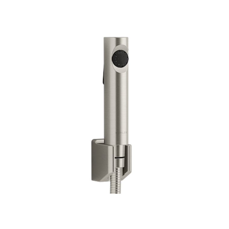 KOHLER CUFF HYGIENE SPRAY W/ HOSE & BRACKET 98100X-B-BN BRUSHED NICKEL