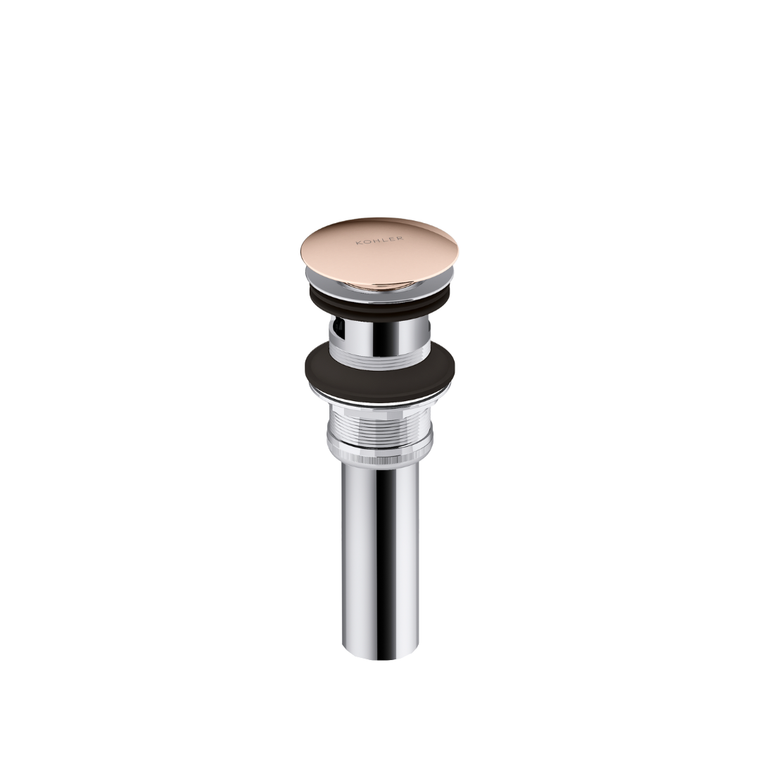 KOHLER CLICK DRAIN, BIG CAP 7120T-RGD ROSE GOLD