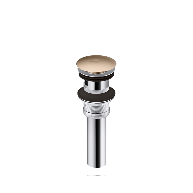 KOHLER CLICK DRAIN, BIG CAP 7120T-BV BRUSHED BRONZE