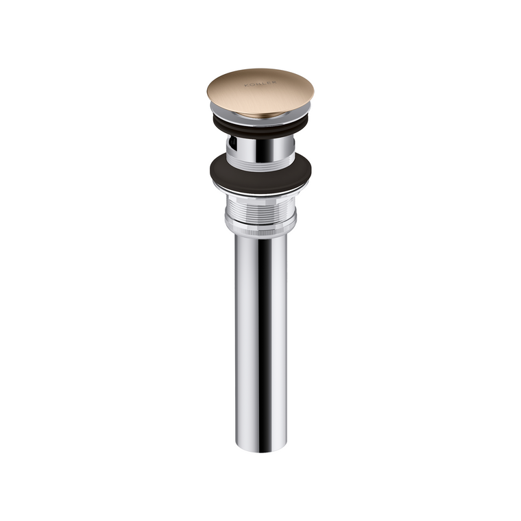 KOHLER CLICK DRAIN, BIG CAP 7120T-BV BRUSHED BRONZE