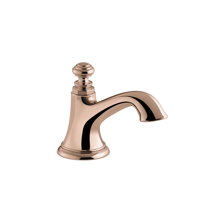 KOHLER ARTIFACTS 8" WIDESPREAD LAVATORY SPOUT - BELL (HANDLES TO ORDER SEPARATELY) 72759T-RGD ROSE GOLD