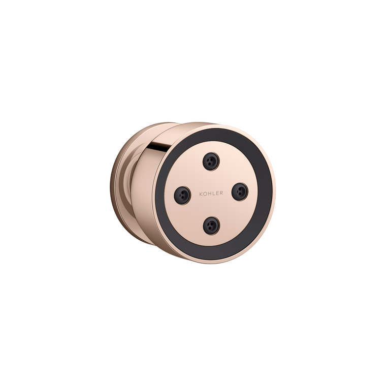 KOHLER STATEMENT ROUND DEEPMSG BODY SPRAY 26299T-RGD ROSE GOLD