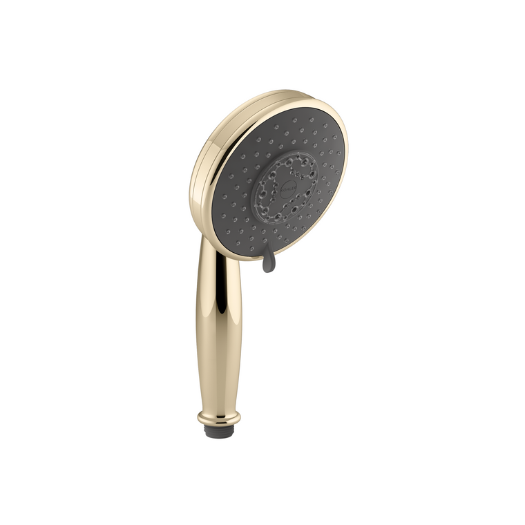 KOHLER RAIN DUET MULTI-FUNCTION PERFORMANCE HANDSHOWER  - TRADITIONAL 45973T-AF FRENCH GOLD