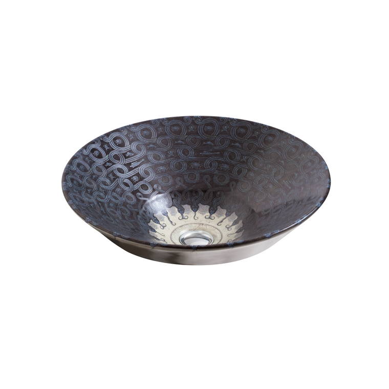 KOHLER SERPENTINE BRONZE VESSEL CONICAL LAVATORY