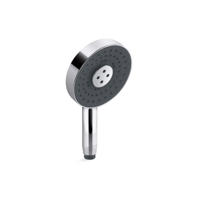 KOHLER Statement Round Handshower with WaterMind Technology Polished Chrome
