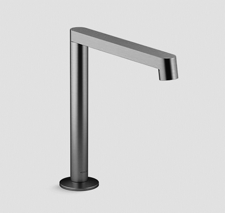 KOHLER COMPONENTS D/M BATH FCT-ROW SPOUT  77987T-BRT VIBRANT BRUSHED TITANIUM