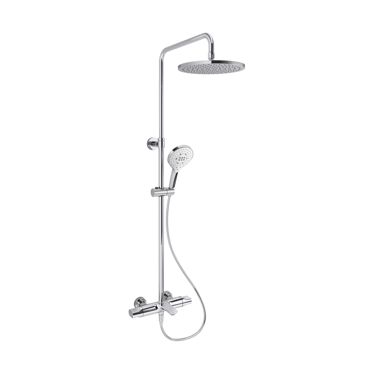 KOHLER ALEO TH 3-WAY SHOWER COLUMN 97821T-B9-CP POLISHED CHROME