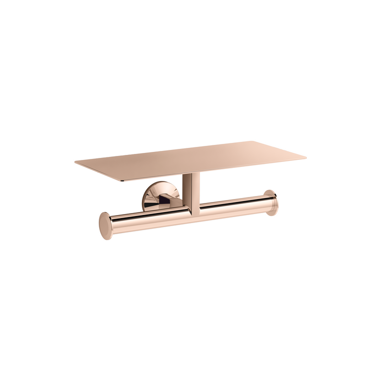 COMPONENTS COVERED DOUBLE TP HOLDER  78384T-RGD ROSE GOLD