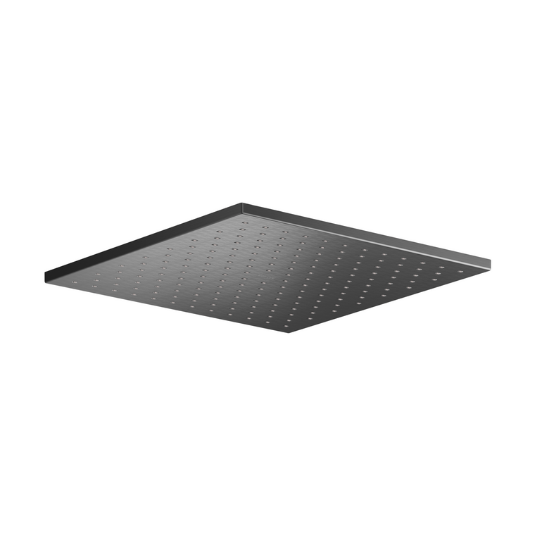 CONTEMPORARY RAINHEAD 10" WITH WATER MIND  SQUARE 33414T-BGP BRUSHED GRAPHITE