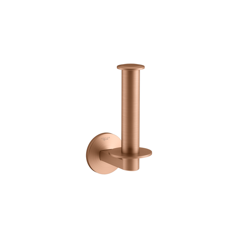 KOHLER COMPONENTS VERTICAL TP HOLDER 78383T-BRD BRUSHED ROSE GOLD