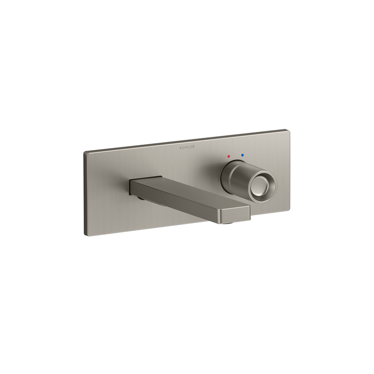 KOHLER COMPOSED WALL-MOUNT LAVATORY FAUCET (1 HANDLE) 73061T-7-BN BRUSHED NICKEL