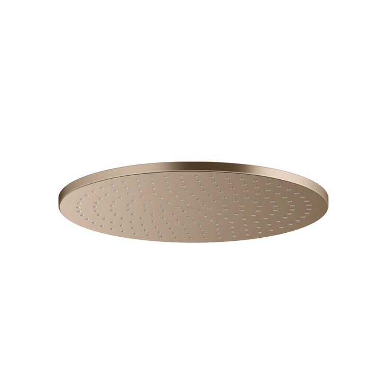 KOHLER CONTEMPORARY RAINHEAD 10" WITH WATER MIND - ROUND 33412T-BV BRUSHED BRONZE