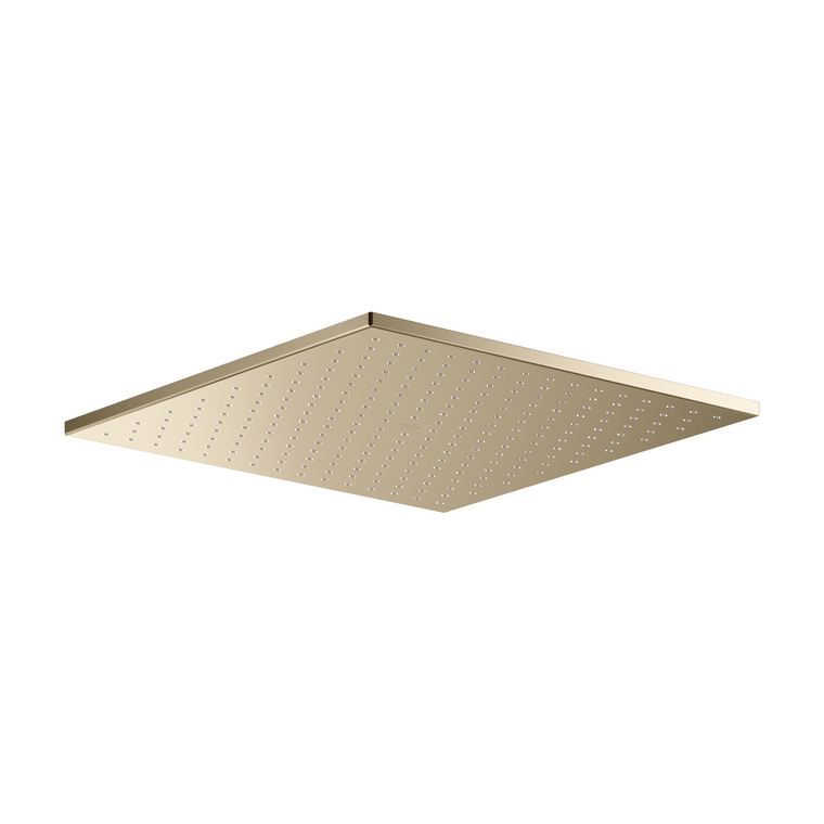 CONTEMPORARY RAINHEAD 12" WITH WATER MIND  SQUARE 33411T-AF FRENCH GOLD
