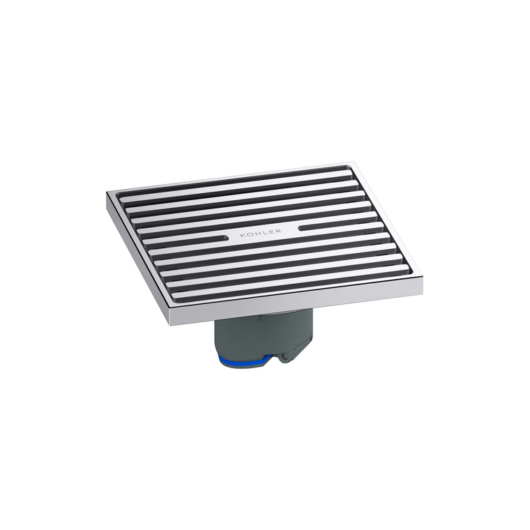 KOHLER FLOOR DRAIN (GRID) 33502T-CP POLISHED CHROME