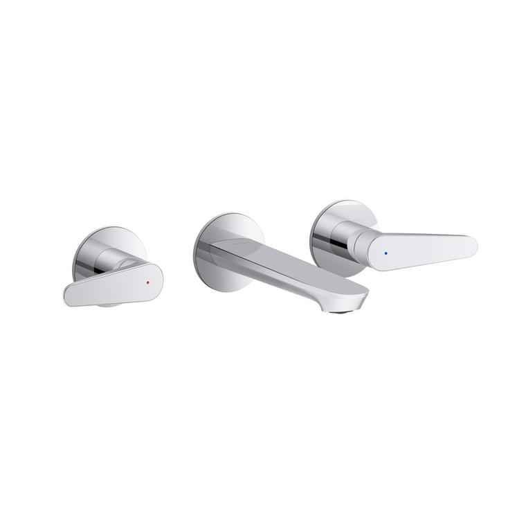 KOHLER FLUENCE 2 HANDLE WM LAV FCT TRIM_SHORT 33851T-4-CP POLISHED CHROME