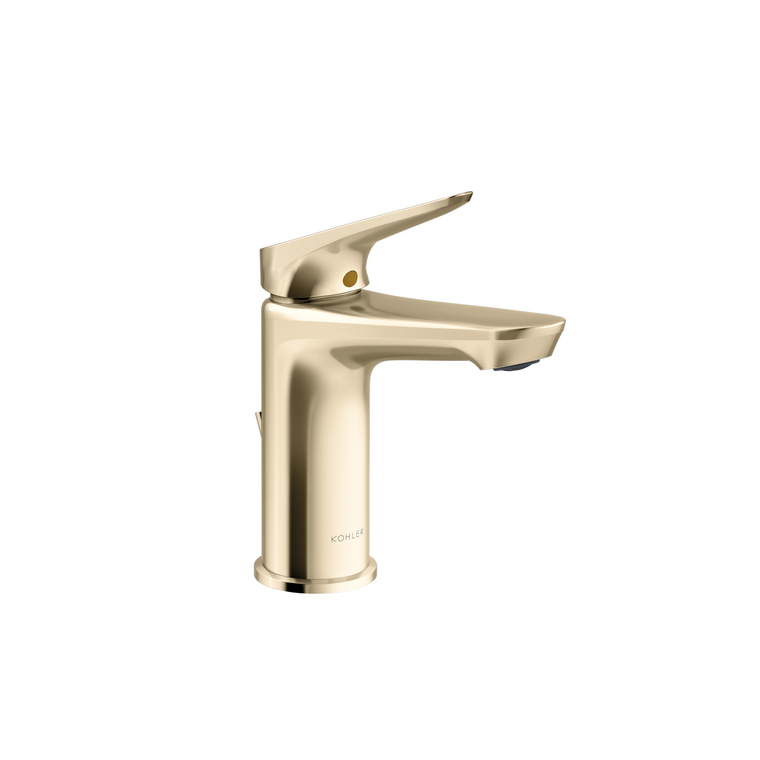 KOHLER FLUENCE SINGLE HANDLE LAVATORY FAUCET 33811T-4-AF FRENCH GOLD