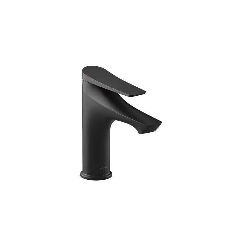 KOHLER FORE ARC SINGLE HANDLE LAVATORY FAUCET 29546T-4-BL MATTE BLACK