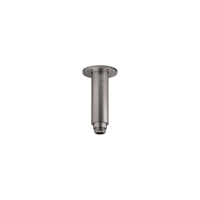 KOHLER KATAYLST AIR CEILING-MOUNT SHOWER ARM - 5" 15398T-B-BRT BRUSHED TITANIUM