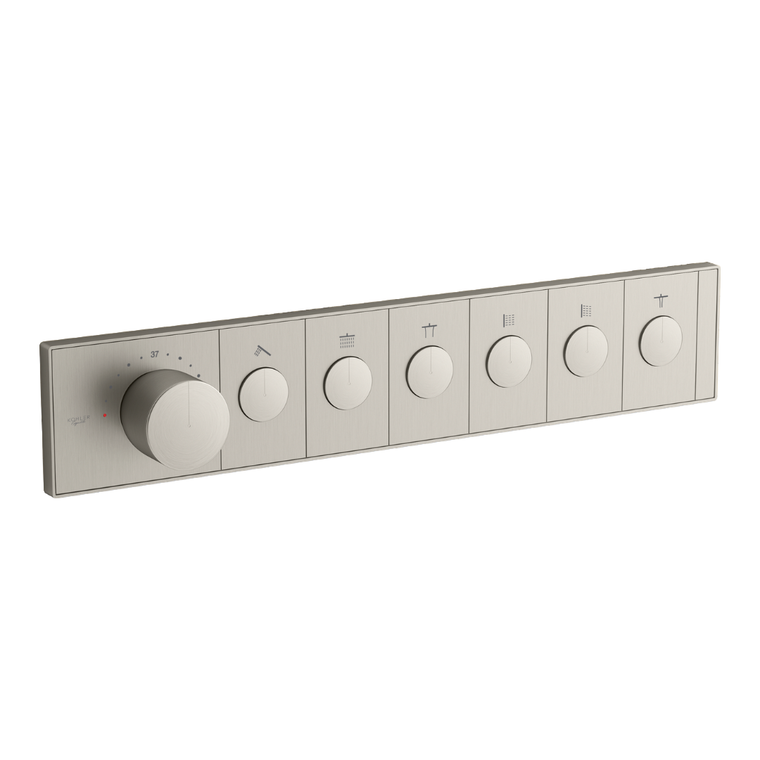ANTHEM RECESSED MECH TH CONTROL 6OT EX26350T-9-BN BRUSHED NICKEL