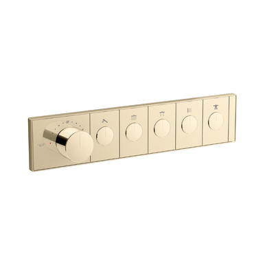 KOHLER ANTHEM FIVE-OUTLET RECESSED MECHANICAL THERMOSTATIC CONTROL EX26349T-9-AF FRENCH GOLD