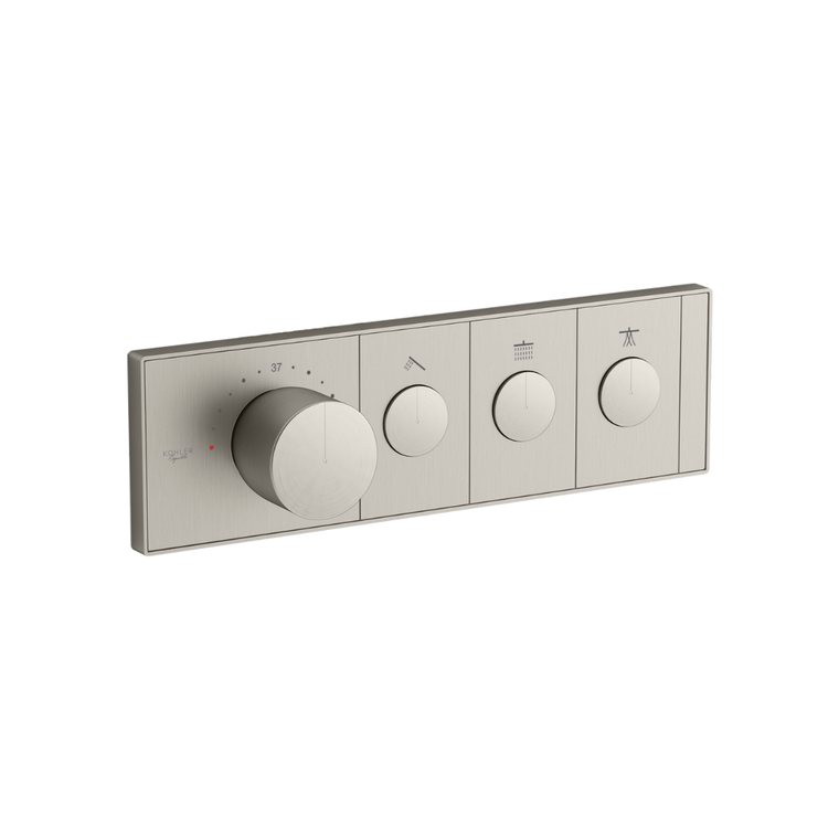 ANTHEM THREE-OUTLET RECESSED MECHANICAL THERMOSTATIC CONTROL EX26347T-9-BN BRUSHED NICKEL
