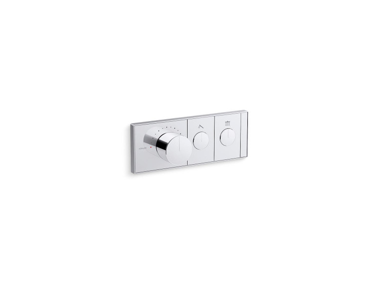 ANTHEM TWO-OUTLET RECESSED MECHANICAL THERMOSTATIC CONTROL EX26346T-9-CP POLISHED CHROME