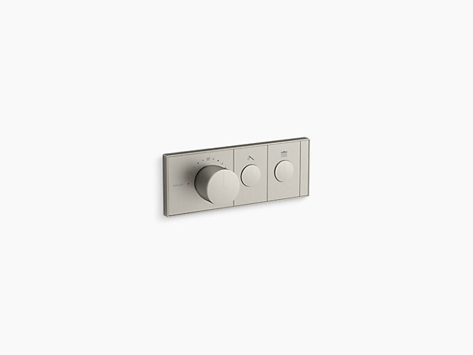 ANTHEM TWO-OUTLET RECESSED MECHANICAL THERMOSTATIC CONTROL EX26346T-9-BN BRUSHED NICKEL