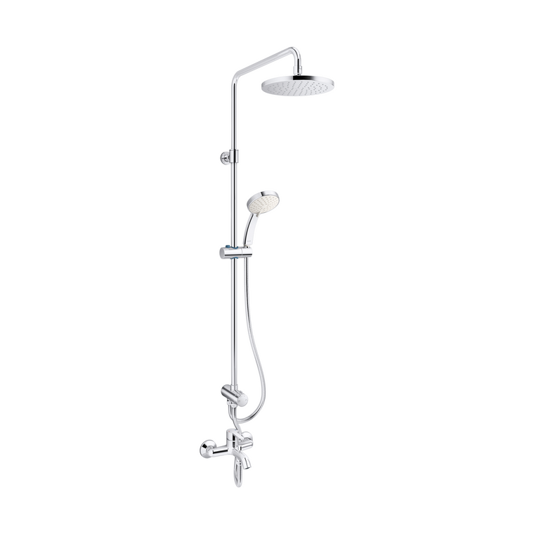 ATOM 3 WAY SHOWER COLUMN LEVER MF HS 32879T-4-CP Polished Chrome