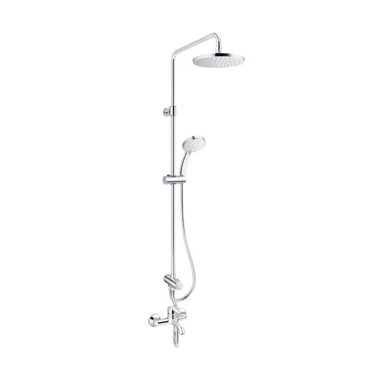ATOM 3 WAY SHOWER COLUMN LEVER MF HS 32879T-4-CP Polished Chrome