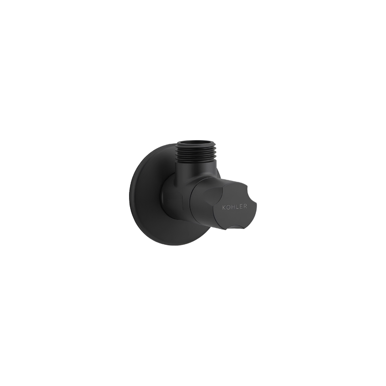 KOHLER THREE-WAY ANGLE VALVE 33983T-9-BL Matte Black