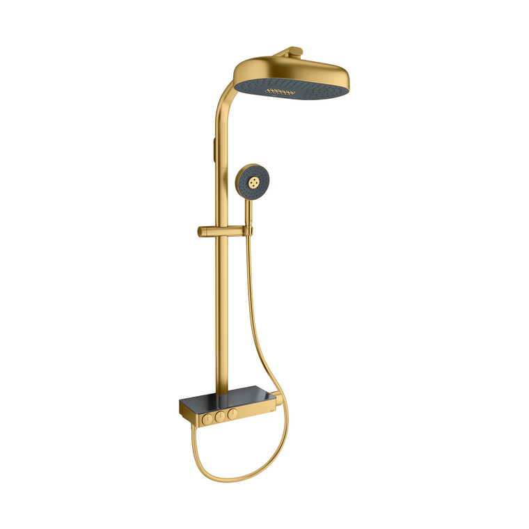 ANTHEM TH SHOWER COLUMN W/FIT 3OT EX26332T-9-2MB Moderne Brass