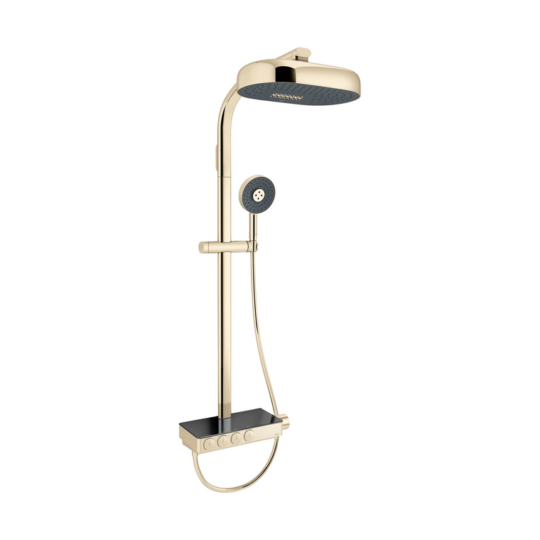 ANTHEM TH BATH/SHOWER COLUMN W/FIT 4OT EX26334T-9-AF French Gold