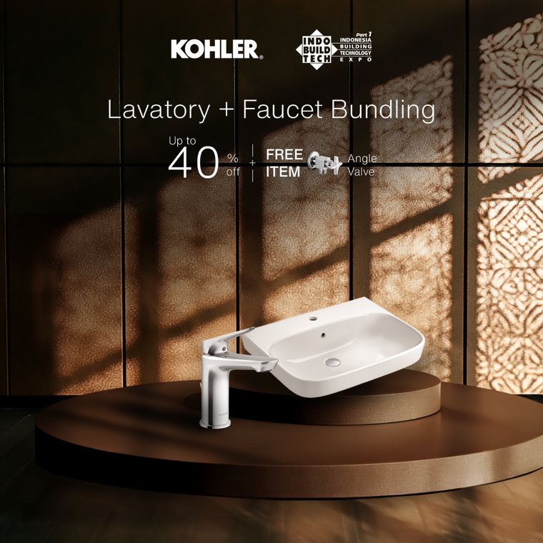 MODERN LIFE VESSEL WITH FAUCET DECK + FLUENCE SINGLE HANDLE LAVATORY FAUCET