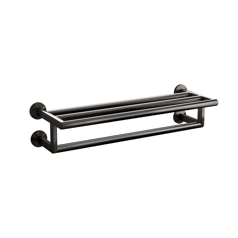 KOHLER COMPONENTS 24'' DOUBLE TOWEL SHELF 78376T-PGP POLISHED GRAPHITE
