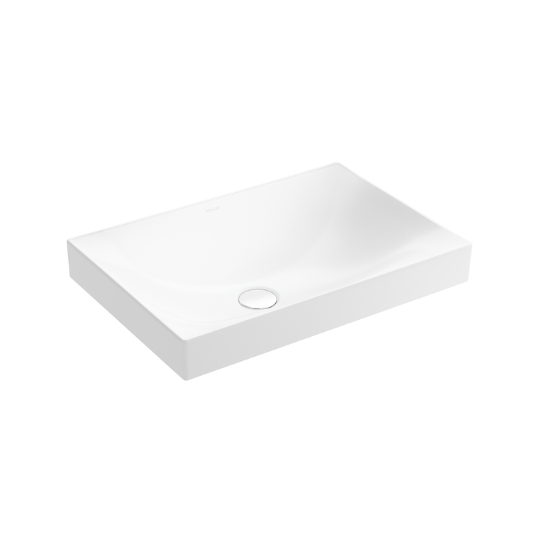 KOHLER FOREFRONT BRINK RECTANGLE VESSEL LAVATORY W/O DECK 26270ID-0
