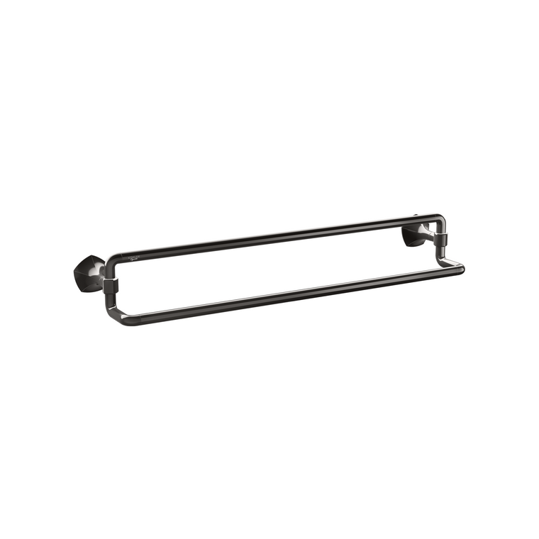 KOHLER OCCASION 24" DOUBLE TOWEL BAR EX27062T-PGP POLISHED GRAPHITE
