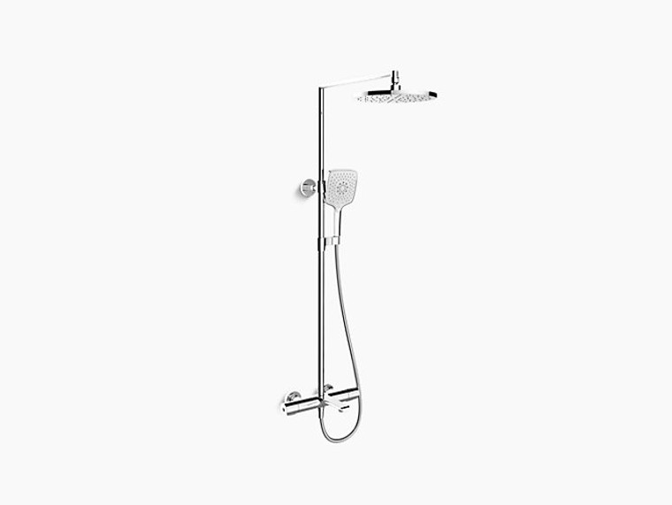 Avid Thermostatic Bath and Shower Column