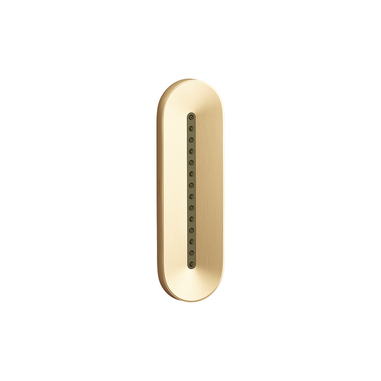 KOHLER STATEMENT OBLONG VICHY BODY SPRAY 26300T-2MB BRUSHED MODERNE BRASS