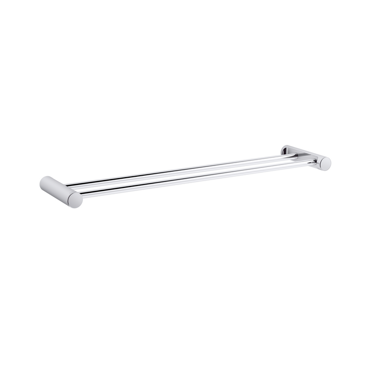 KOHLER JULY 24" DOUBLE TOWEL BAR 45397T-CP POLISHED CHROME