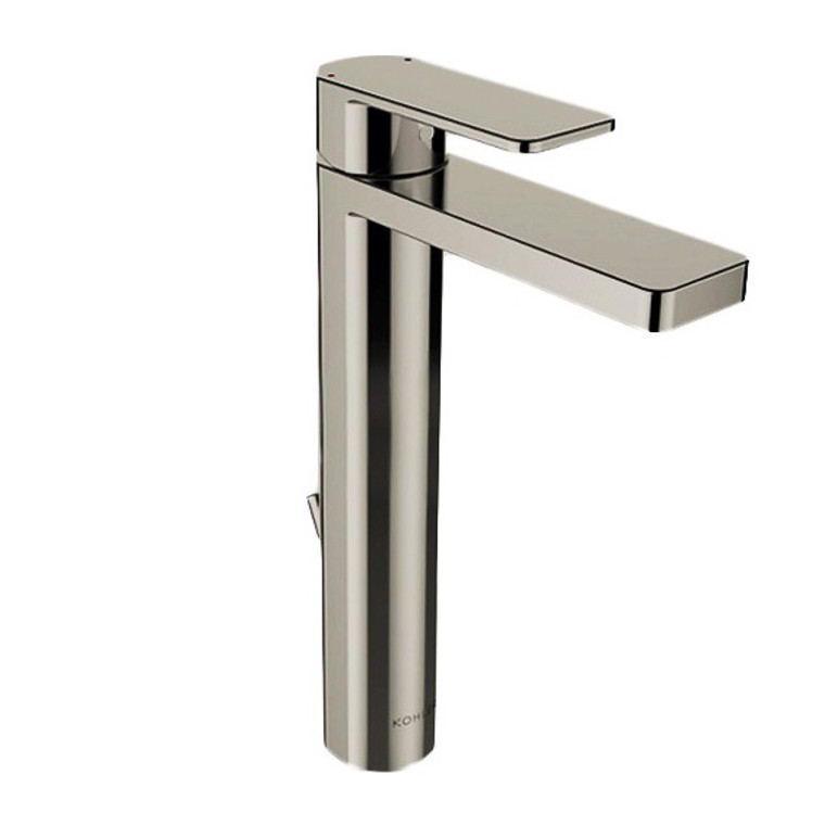 Parallel Tall Single Control Lavatory Faucet K-23475T-4-BN