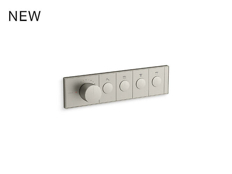 ANTHEM Four-outlet Recessed Mechanical Thermostatic Control