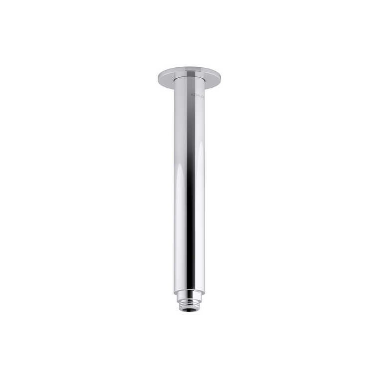 KOHLER KATAYLST AIR CEILING-MOUNT SHOWER ARM - 10" 15399T-B-CP POLISHED CHROME
