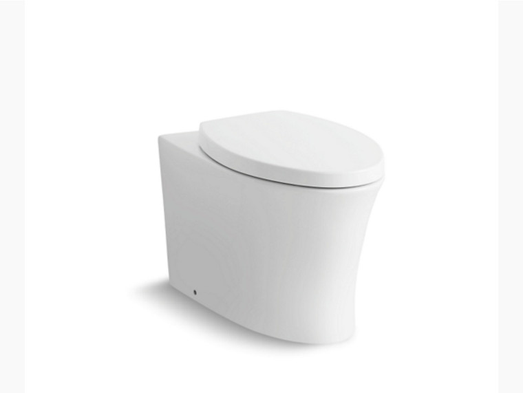 KOHLER Veil Wall- Faced Toilet w/ Quiet Close Seat (3/4.5L ) K-21297K-S-0