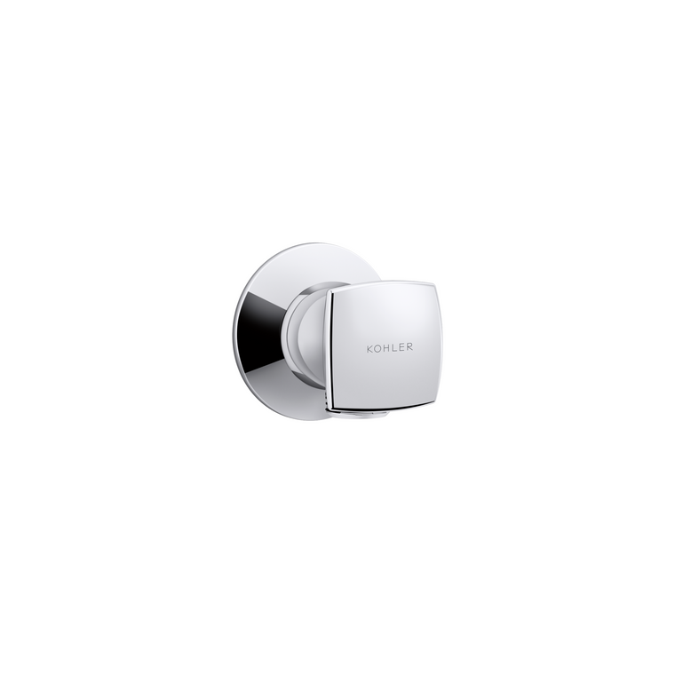 KOHLER SQUARE WALL-MOUNT CONNECTOR 11627T-CP POLISHED CHROME