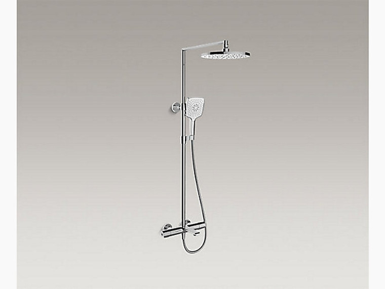 KOHLER Avid Thermostatic Bath and Dual Shower Column