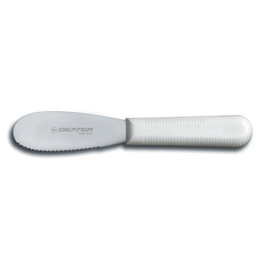 SANI-SAFE 3 ½"/9cm Scalloped Sandwich Spreader