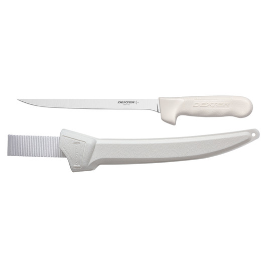 SANI-SAFE® 8"/20cm Narrow Fillet Knife W/Sheath