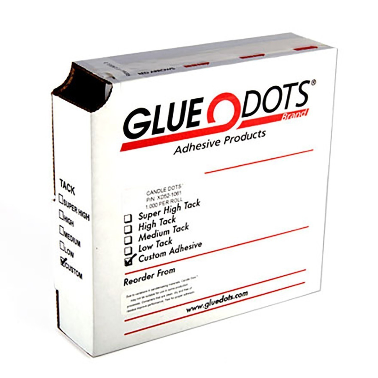 Glue Dots (1,000 per box) - Lone Star Candle Supply