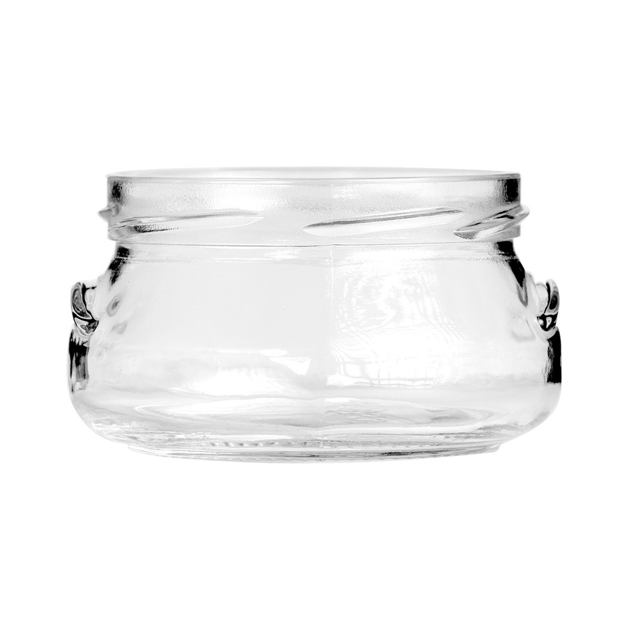 5 Pcs Clear Candle Jars With Lid 100 Ml 3.4 Oz, 200 Ml 6.7 Oz, 315